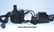 Jebao PP-399 Pump with Light Combination, Outdoor or indoor fountain pump