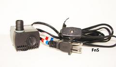 Fountain Pro WA-65 Pump with Switch | Submersible small tabletop pump with a on-off switch